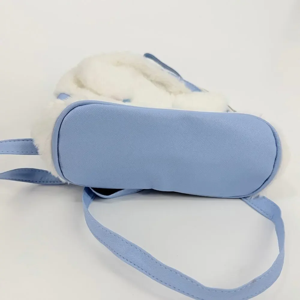 Sanrio Cinnamoroll Plush Mini Backpack White Blue Kawaii